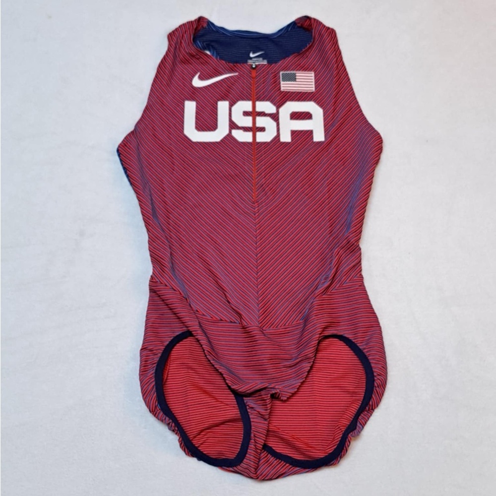 Nike 2023 USA International Team Pro Elite Women's Speedsuit - Wmns size SMALL